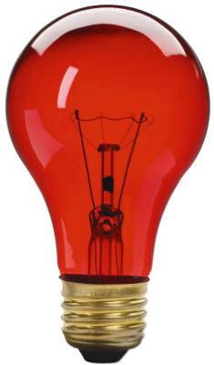 WP 25WA19 RED Party Bulb