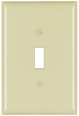 Ivory Over 1Toggle Wallplate