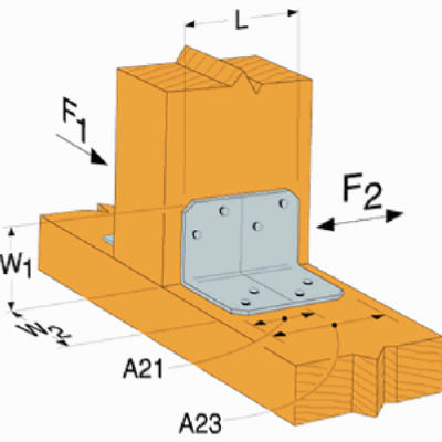 G185 2"x1" Angle Z-Max