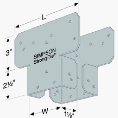 G185 4x Post Cap Z-Max