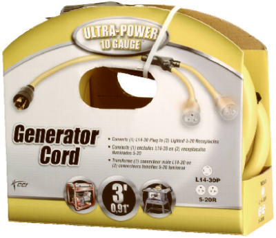 3' 10/ Generator Adapter cord