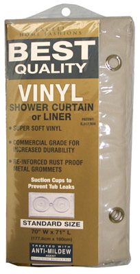 Ecru SHWR Curtain Liner