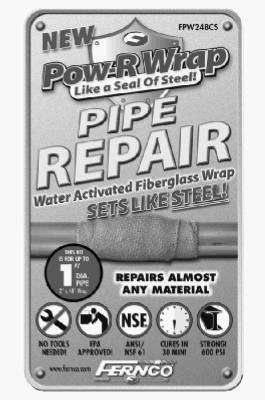 3"x132" Pipe Repair PowRWrap