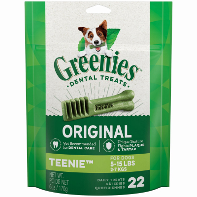 Greenies 6oz Teenie 5-15# Dogs