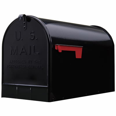 BLK T3 Rural Mailbox           *