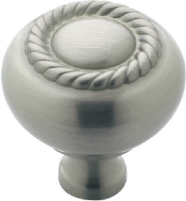 1-1/4" NI Scroll Knob