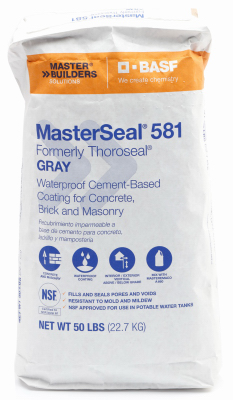 50# Thoroseal Gray Cement
