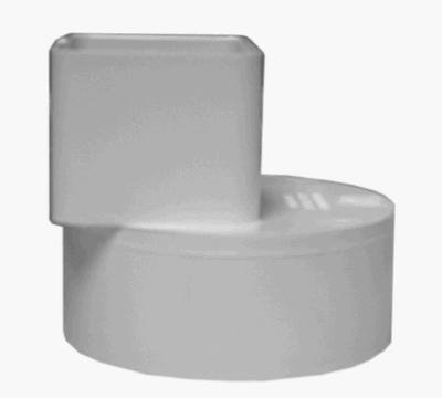 2x3x4" Offset Downspout Adapter