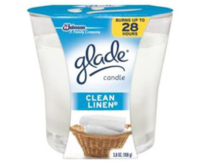 76958   Clean Linen Candle 3.4oz