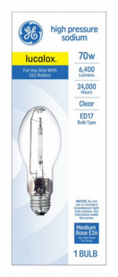 GE 70W Sodium Bulb