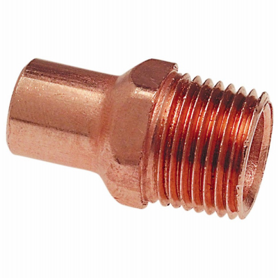 1/2 MPT Copper Street Adapter
