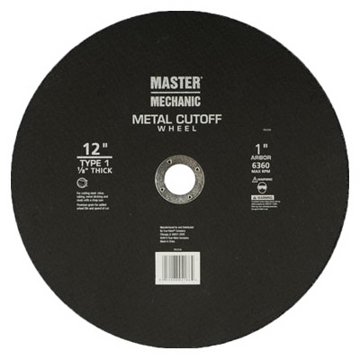 MM 12x1/8x1 Metal Cutoff Wheel