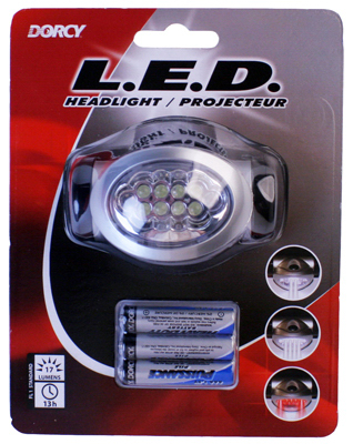 3AAA 10LED Headlight