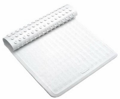 16x28 LG WHT Bath Mat