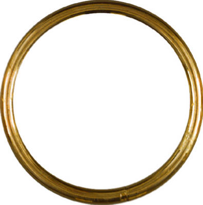 1-3/4" Solid BRS Ring