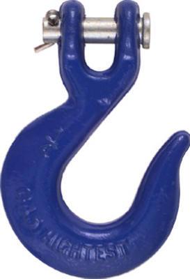 1/4" BLU Clev Grab Hook