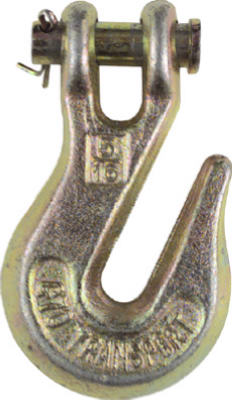 3/8" YEL Clev Grab Hook