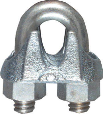 1/4" ZN Cable Clamp