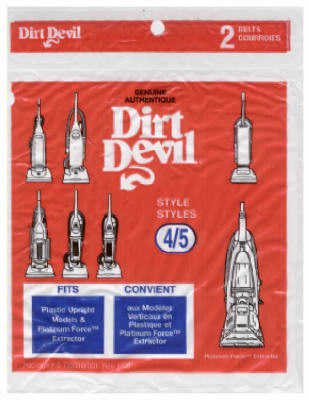 2PK Dirt Devil Vac Belt