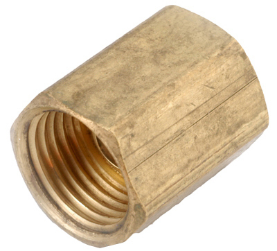 1/4" Brass Inverted Flare Union