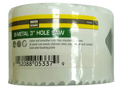 3" MM/Bi Metal Hole Saw