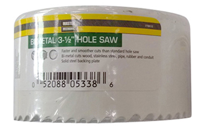 3 1/2" MM/Bi Hole Saw