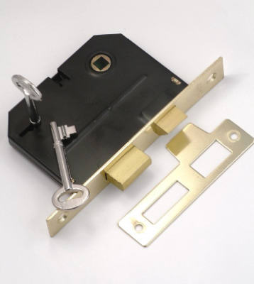 Brass Bit Key Mortise Lock