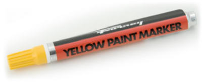 Yellow Paint Marker