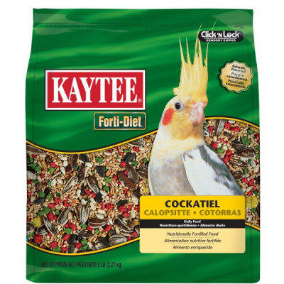 Kaytee 100032159 Forti-Diet Bird Food, 5 lb