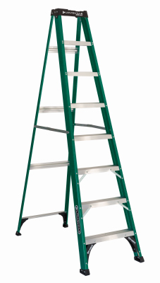 Ladder, Step  8' Fiberglass 225#