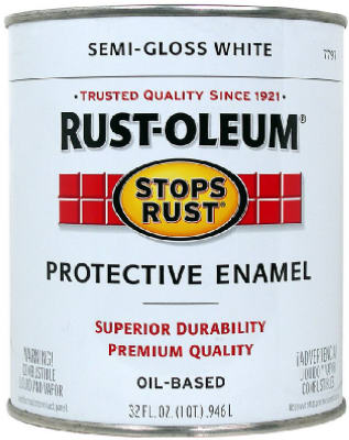 Qt Semi-Gloss White Rustoleum