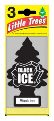 3PK Black Ice Freshener