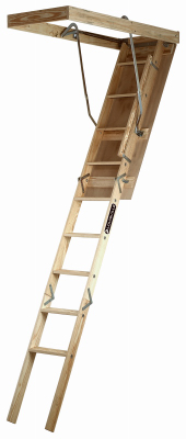 8'9" Wood Folding  Attic Ladder