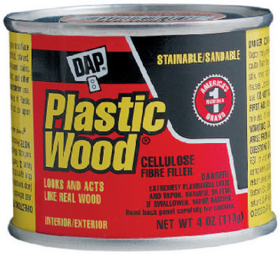 4 Oz Walnut Plastic Wood