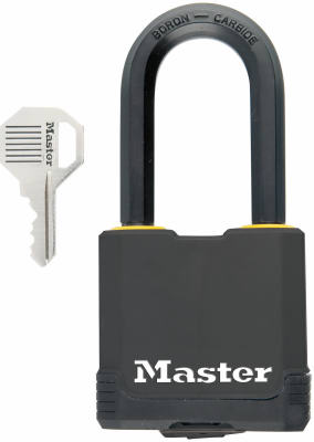 Keyed Padlock, All-Weather Cover, 2"