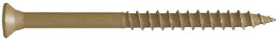 FastenMaster GuardDog FMGD212-350 Wood Screw, 2-1/2 in L, Bugle Head,