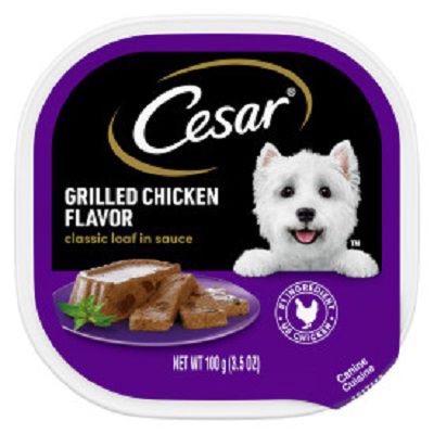 3.5OZ Cesar Chicken Food