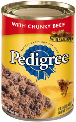 22OZ Ground Beef Dog Food 01018