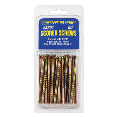 50CT Squeak Repl Screw