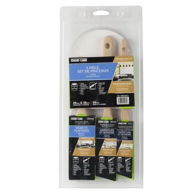 3PK PRM Paint Brush Set