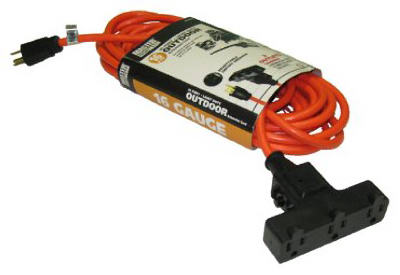 CST100  ME EXT Cord 100' 16/3ORG