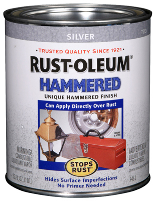Qt Silver Hammered Rustoleum