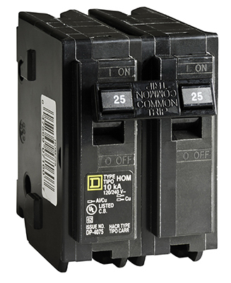 25A DP Circuit Breaker