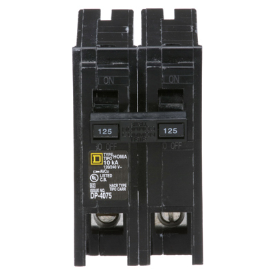 125A DP Circuit Breaker