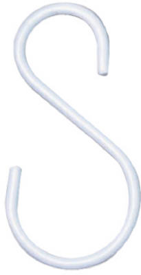 2PK WHT Extender S Hook