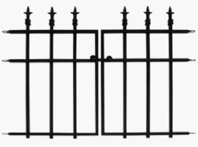 27x37x63 BLK GDN Fence