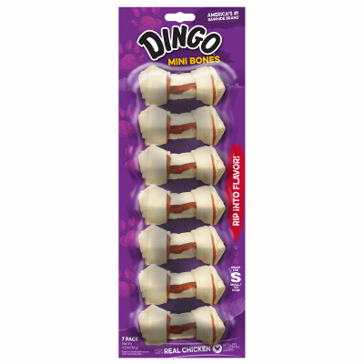 Dingo 7PK Mini WHT Bone