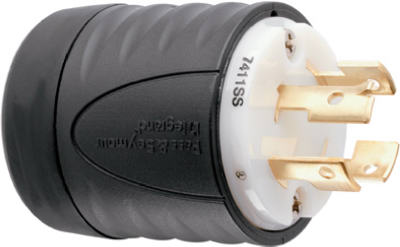 20A 208V BLK/WHT Plug