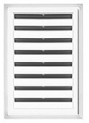 BUILDERS EDGE 120061218123 Standard Gable Vent, 20 in L, 14 in W, Rectangle,