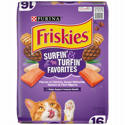 Friskie 16LB Dry Cat Food